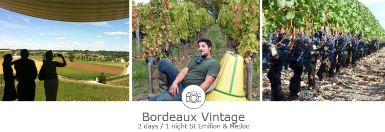 2 days private visits of vineyards in Bordeaux